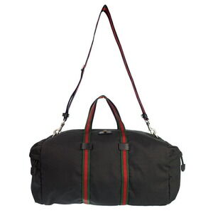 GUCCI Cat Head Techno Canvas Duffle Bag